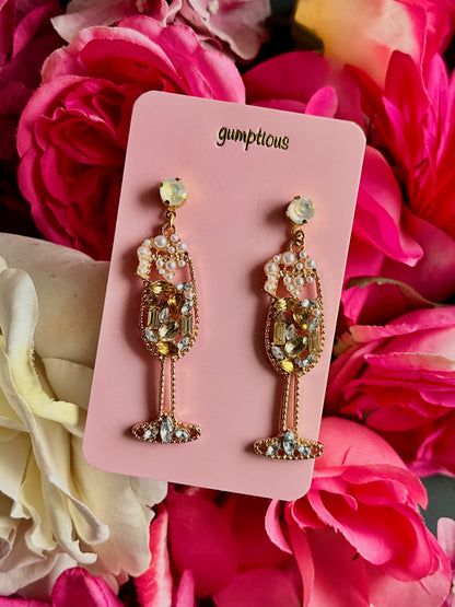 Mimosa Flute Earrings