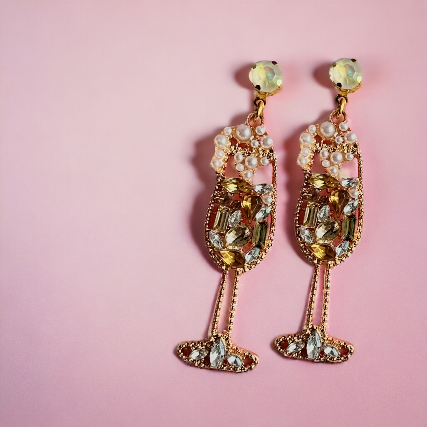 Mimosa Flute Earrings