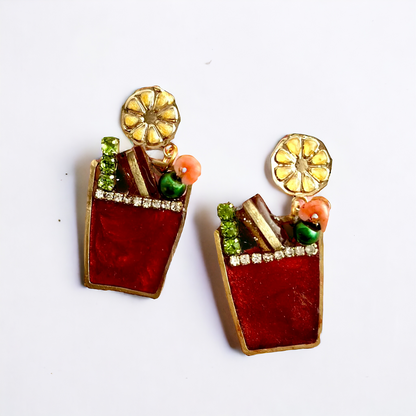 Mini Mary’s - Bloody Mary Earrings