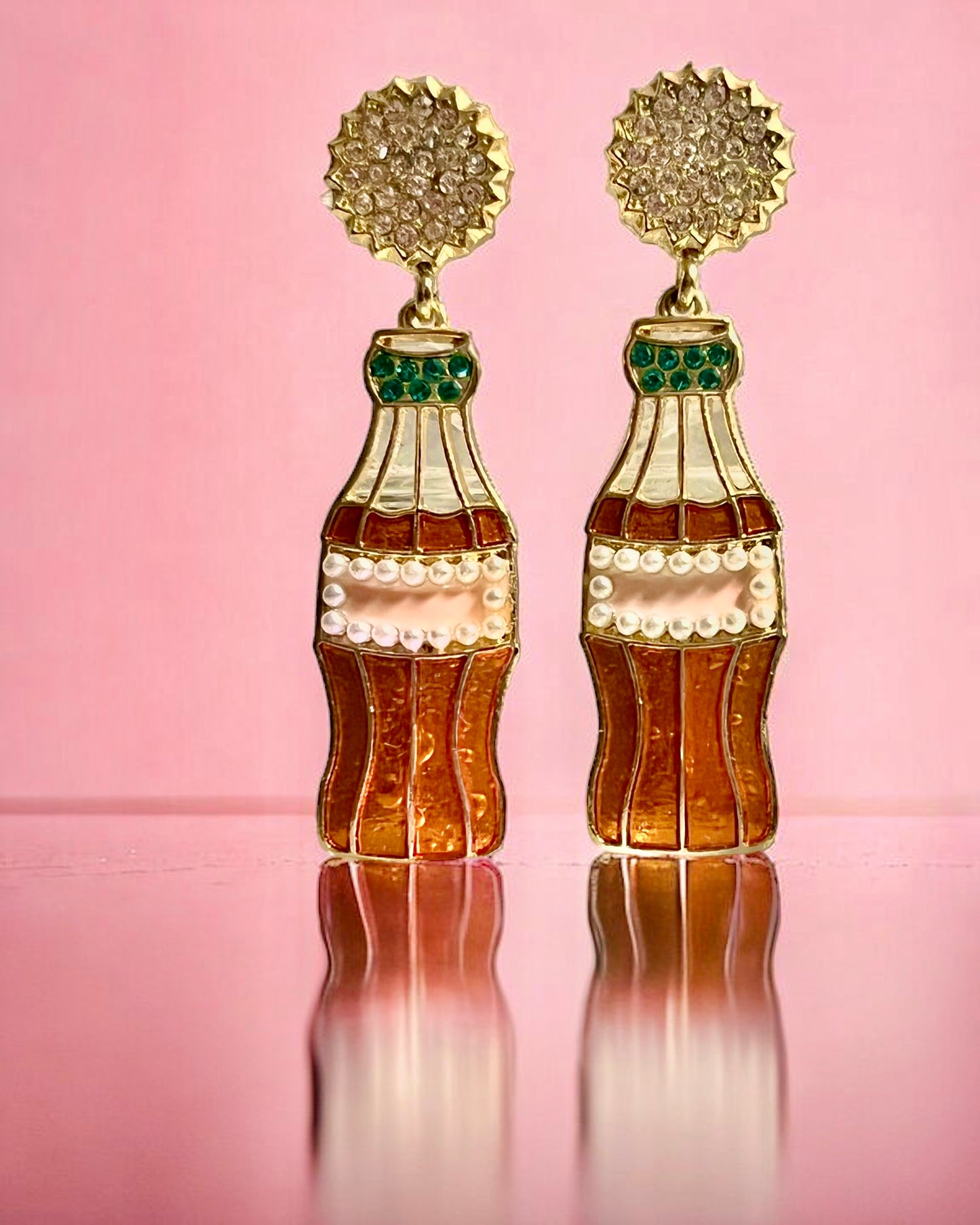 Soda Bottle Earrings