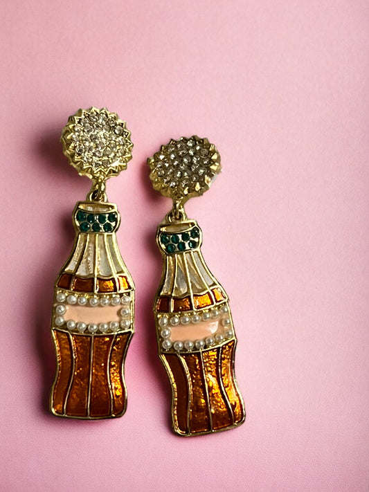 Soda Bottle Earrings