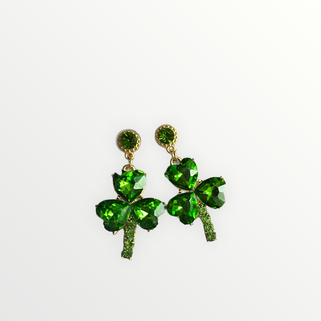 “Clovers in the Atmosphere”Earrings